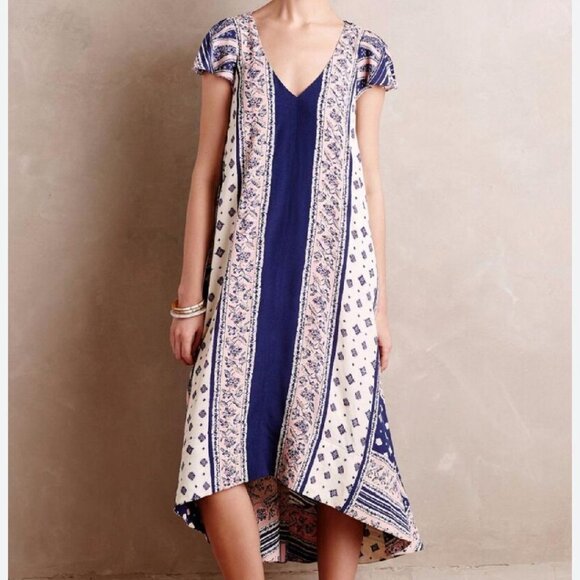 Anthropologie Summertide Swing Dress by Maeve (Size SMALL) - Picture 2 of 10